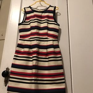 J. Crew Striped Dress